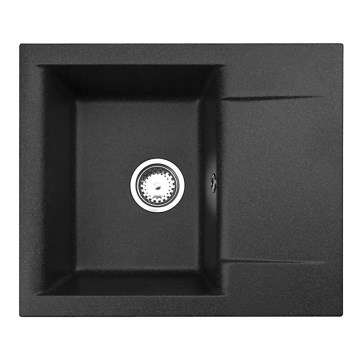 ALVEUS 1149116 - Kuchyňský dřez GEM 59x50 cm granit/černá