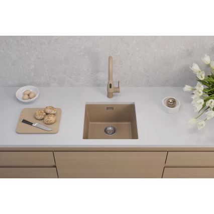 ALVEUS 1150047 - Kuchyňský dřez OMNI 45x45 cm granit/béžová
