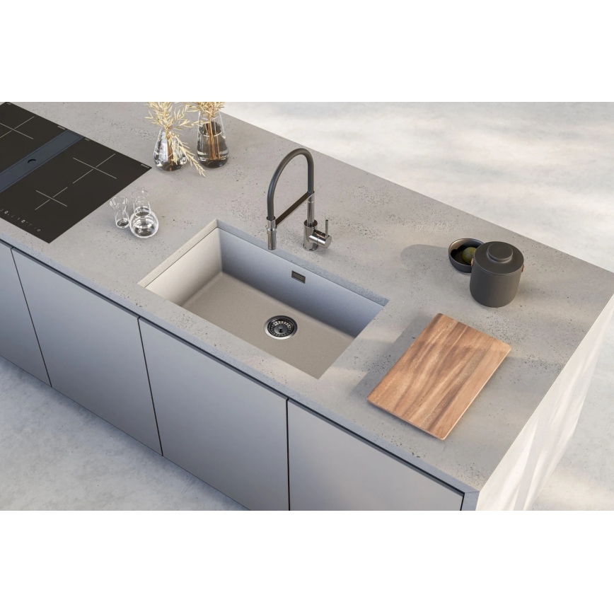 ALVEUS 1150058 - Kuchyňský dřez OMNI 75x45 cm granit/bílá