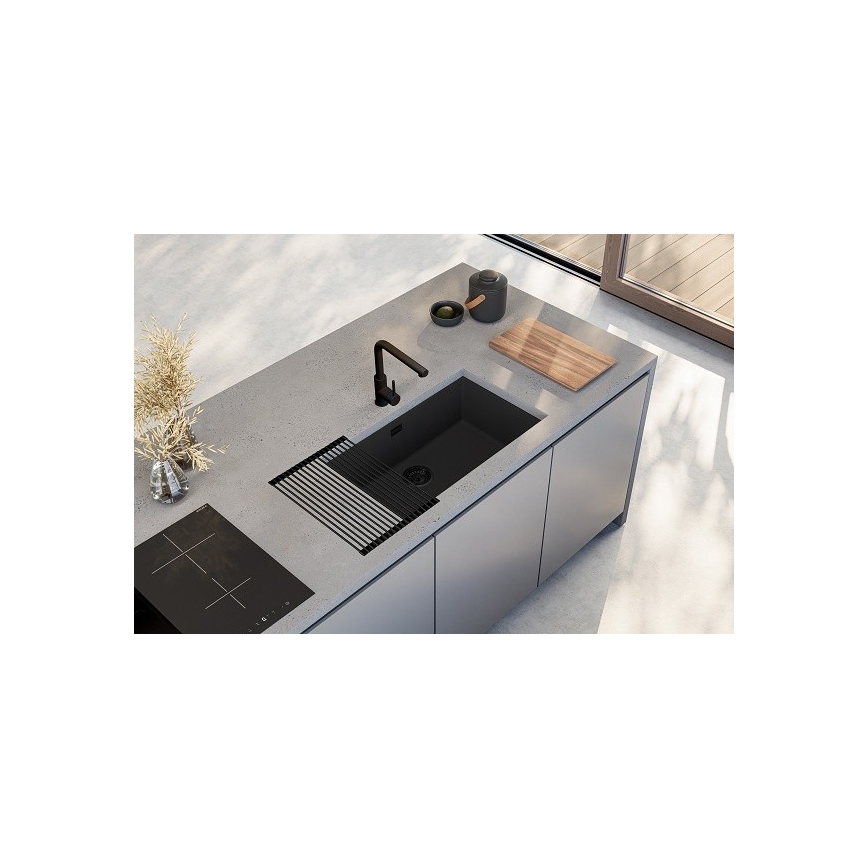 ALVEUS 1150064 - Kuchyňský dřez OMNI 75x45 cm granit/černá