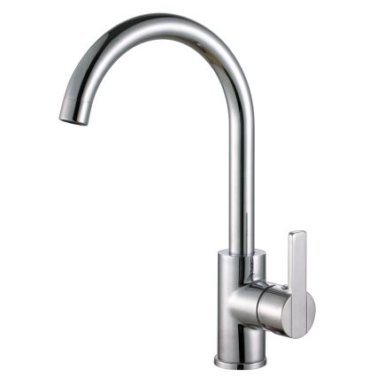 ALVEUS SET0026 - Kuchyňský dřez LINE 79x50 cm + dřezová baterie TONIA 29,5 cm satin/lesklý chrom