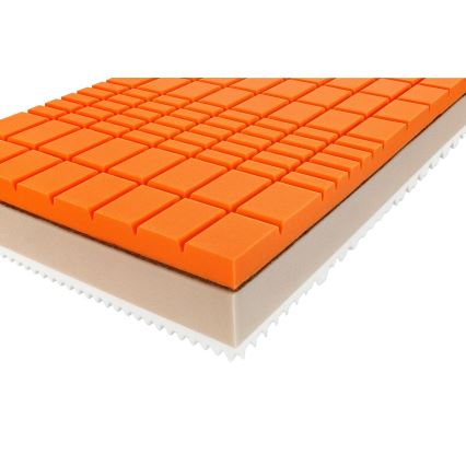 Ambiamo - Pěnová matrace URANOS 2 200x200 cm kokos
