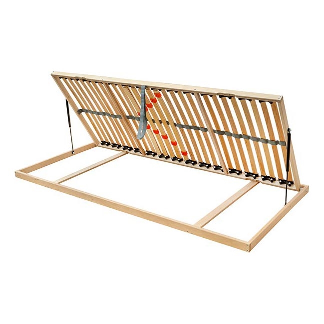 Ambiamo - Pružný lamelový rošt s bočním výklopem na písty ODENSE 200x90 cm pravý