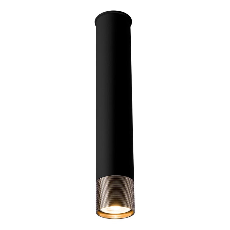 Amplex - Bodové svítidlo 1xGU10/10W/230V černá/zlatá