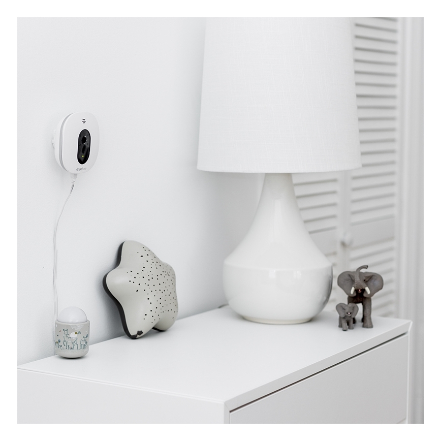 Angelcare - SADA Monitor dechu 16x16 cm + dětská video chůvička USB