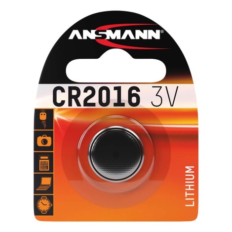 Ansmann 04672 - CR 2016 - Lithiová baterie knoflíková 3V