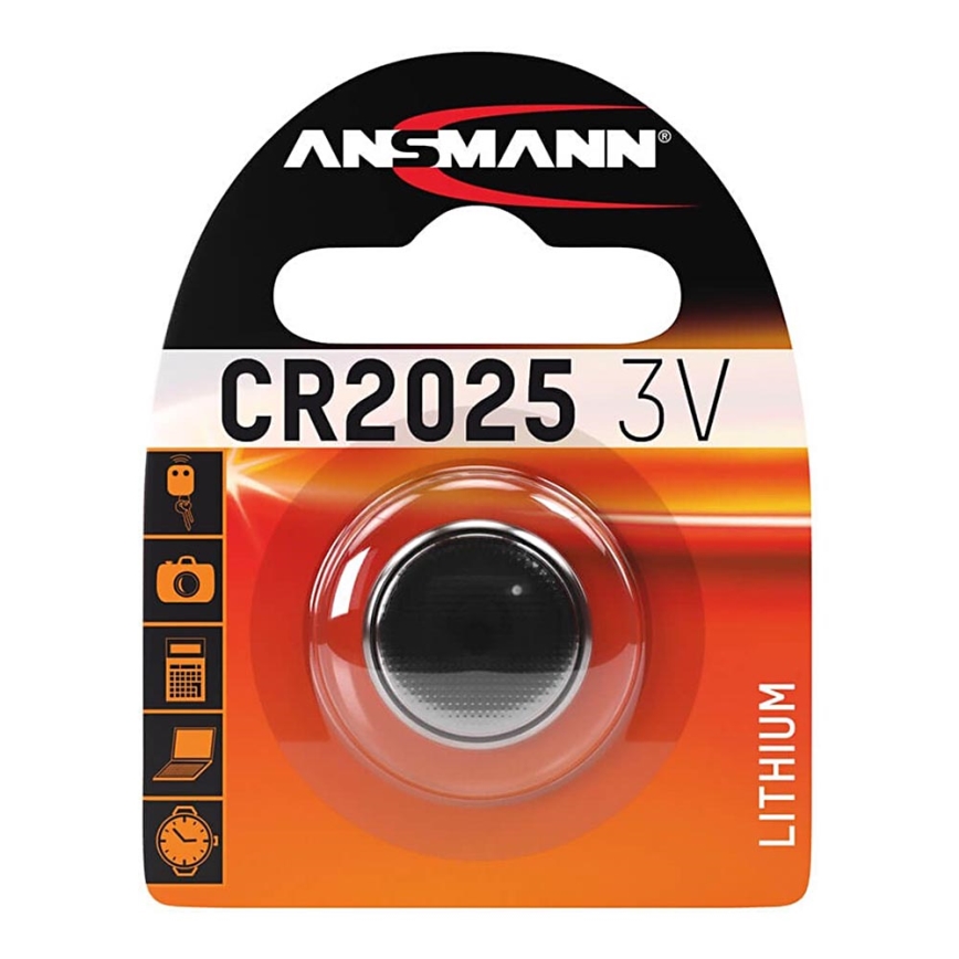 Ansmann 04673 - CR 2025 - Lithiová baterie knoflíková 3V
