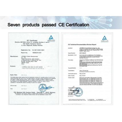 Antigenní rychlotest ze slin koronaviru COVID-19 SARS-CoV-2 - testovací kit