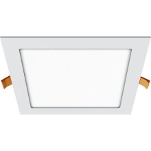 APLED - LED Koupelnové podhledové svítidlo SQUARE LED/18W/230V IP41 220x220 mm bílá