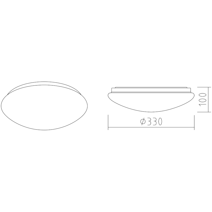 APLED - LED Koupelnové stropní svítidlo se senzorem LENS LED/16W/230V IP44 2700-6500K