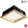 APLED - LED Podhledové svítidlo SQUARE WOODLINE LED/12W/230V 3000K 17x17 cm borovice masiv