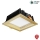 APLED - LED Podhledové svítidlo SQUARE WOODLINE LED/6W/230V 4000K 12x12 cm borovice masiv