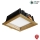 APLED - LED Podhledové svítidlo SQUARE WOODLINE LED/6W/230V 4000K 12x12 cm dub masiv