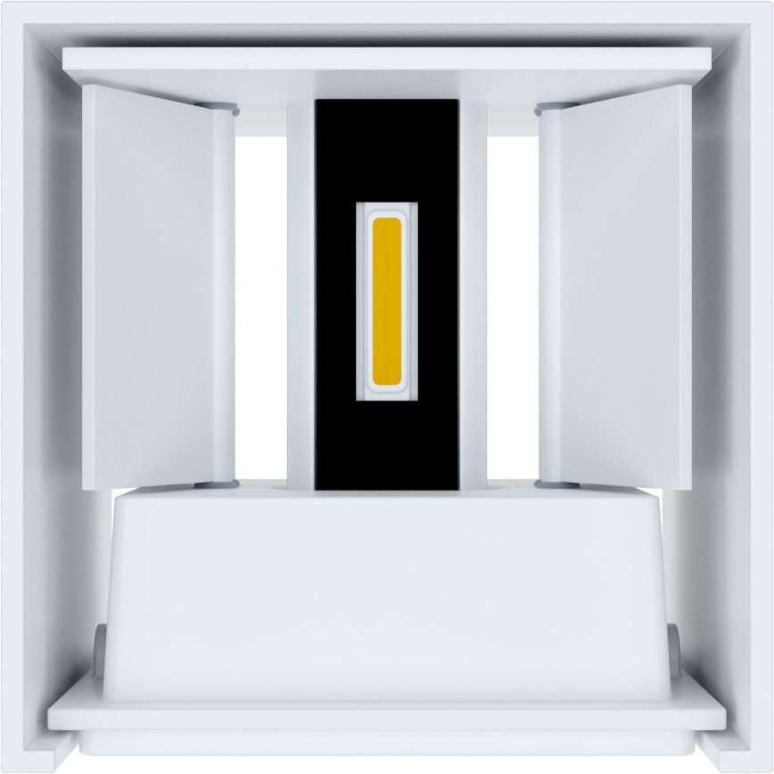 APLED - LED Venkovní nástěnné svítidlo CUBE 2xLED/3W/230V IP65