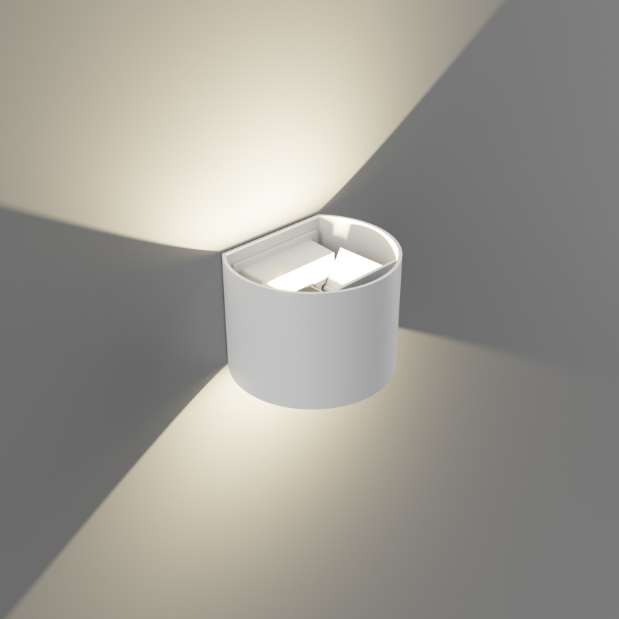 APLED - LED Venkovní nástěnné svítidlo OVAL 2xLED/3W/230V IP65