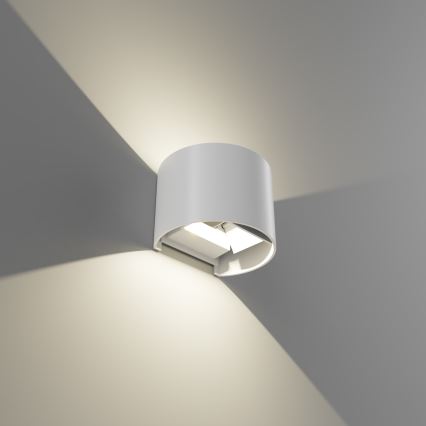 APLED - LED Venkovní nástěnné svítidlo OVAL 2xLED/3W/230V IP65