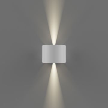 APLED - LED Venkovní nástěnné svítidlo OVAL 2xLED/3W/230V IP65