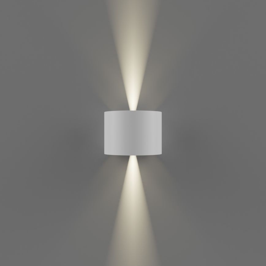 APLED - LED Venkovní nástěnné svítidlo OVAL 2xLED/3W/230V IP65
