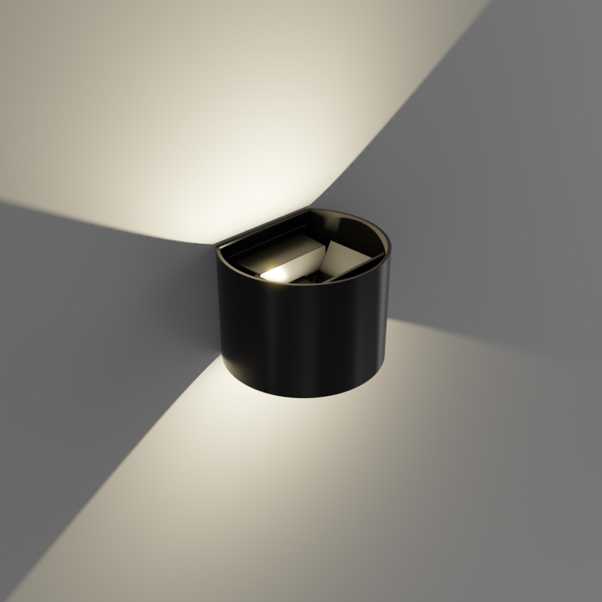 APLED - LED Venkovní nástěnné svítidlo OVAL 2xLED/3W/230V IP65