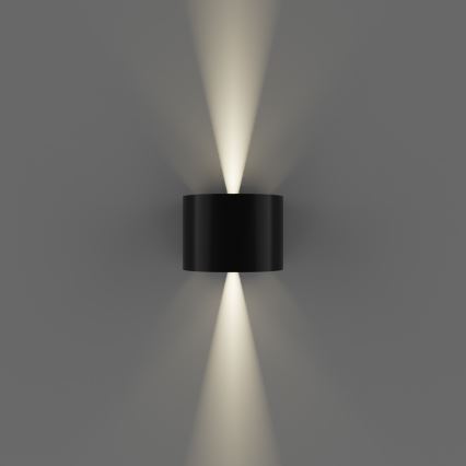 APLED - LED Venkovní nástěnné svítidlo OVAL 2xLED/3W/230V IP65