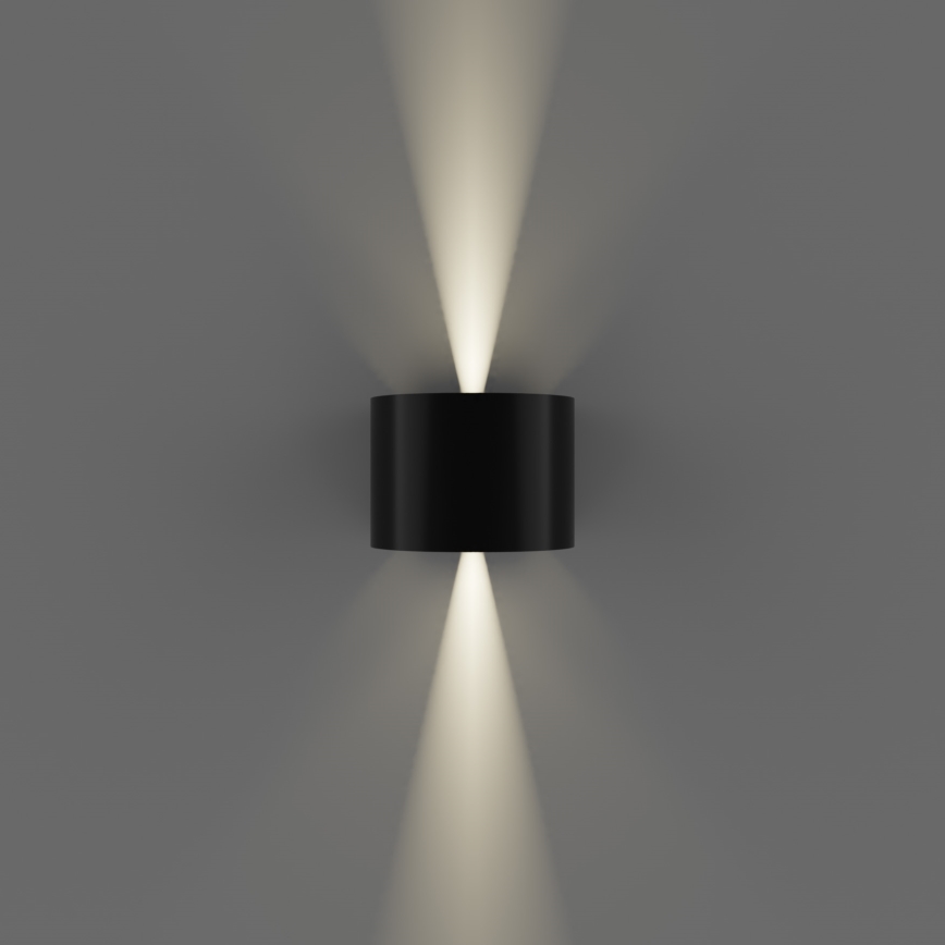 APLED - LED Venkovní nástěnné svítidlo OVAL 2xLED/3W/230V IP65