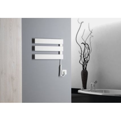 Aqualine - Elektrický sušák ručníků ELVIS 50W 46x34 cm bílá