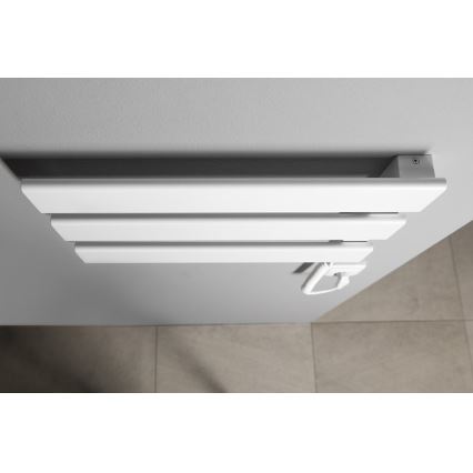 Aqualine - Elektrický sušák ručníků ELVIS 50W 46x34 cm bílá