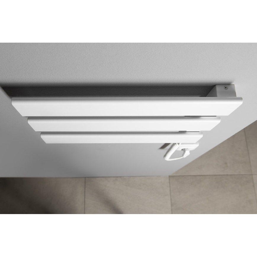 Aqualine - Elektrický sušák ručníků ELVIS 50W 46x34 cm bílá