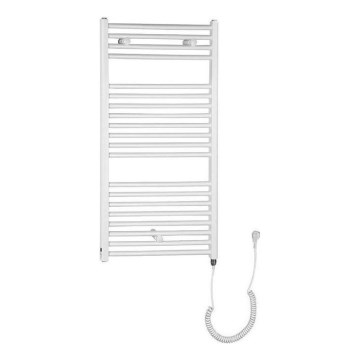 Aqualine - Koupelnový elektrický radiátor DIRECT-E 300W 96x45 cm bílá