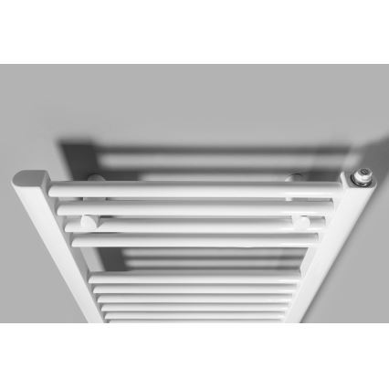 Aqualine - Koupelnový elektrický radiátor DIRECT-E 400W/230V 96 cm bílá rovné