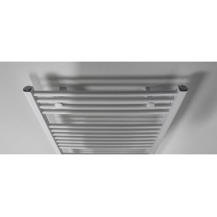 Aqualine - Koupelnový elektrický radiátor DIRECT-E 800W/230V 168 cm bílá rovné