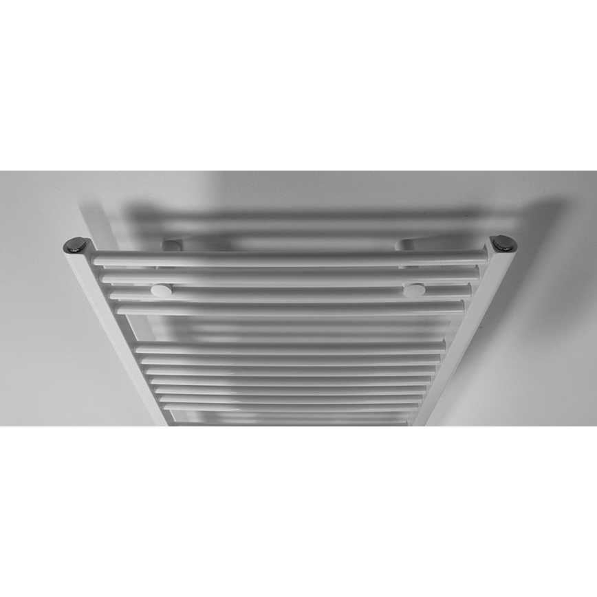 Aqualine - Koupelnový elektrický radiátor DIRECT-E 800W/230V 168 cm bílá rovné