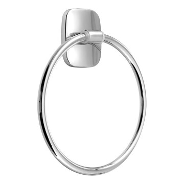 Aqualine - Nástěnný věšák na ručníky RUMBA pr. 15,6 cm lesklý chrom