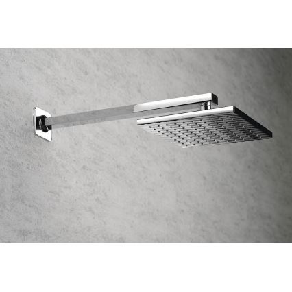 Aqualine - Sprchové rameno hranaté 40,4 cm lesklý chrom
