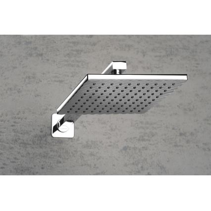 Aqualine - Sprchové rameno hranaté 40,4 cm lesklý chrom