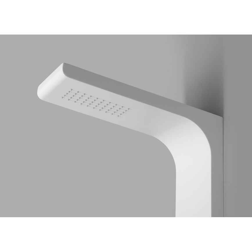 Aqualine - Sprchový panel YUKI matná bílá