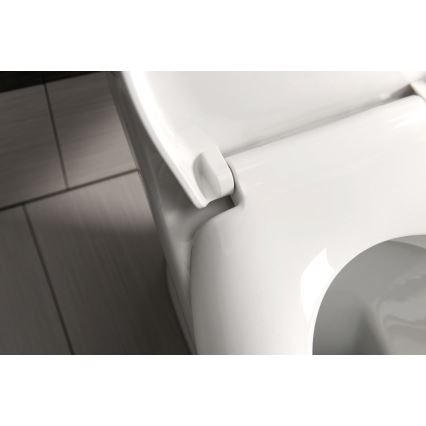 Aqualine - Záchodové prkénko SOFIA SoftClose bílá