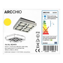 Arcchio - Bodové svítidlo RONKA 4xGU10/20W/230V