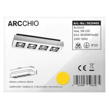 Arcchio - LED Bodově svítidlo VINCE 4xGU10/10W/230V