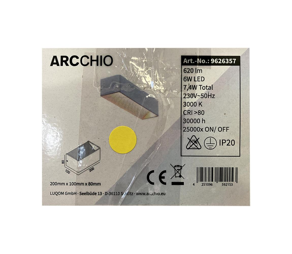 Arcchio Arcchio - LED Nástěnné svítidlo KARAM LED/6W/230V 