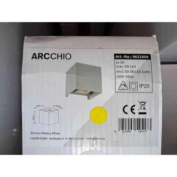 Arcchio - LED Nástěnné svítidlo ZUZANA 1xG9/3W/230V