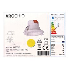 Arcchio - LED Podhledové svítidlo ARIAN LED/12,5W/230V IP44