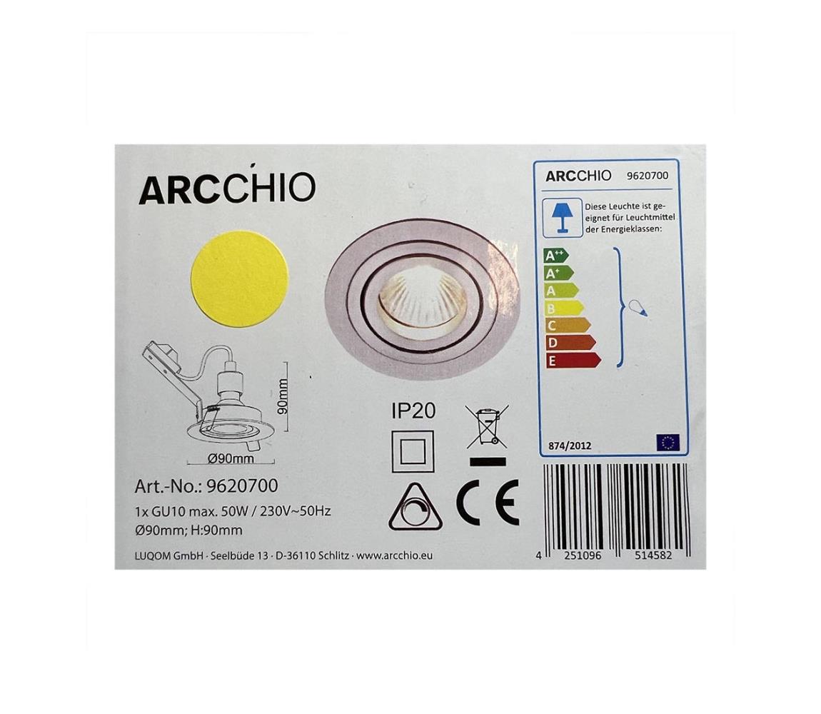 Arcchio Arcchio - Podhledové svítidlo SOPHIA 1xGU10/50W/230V LW1457