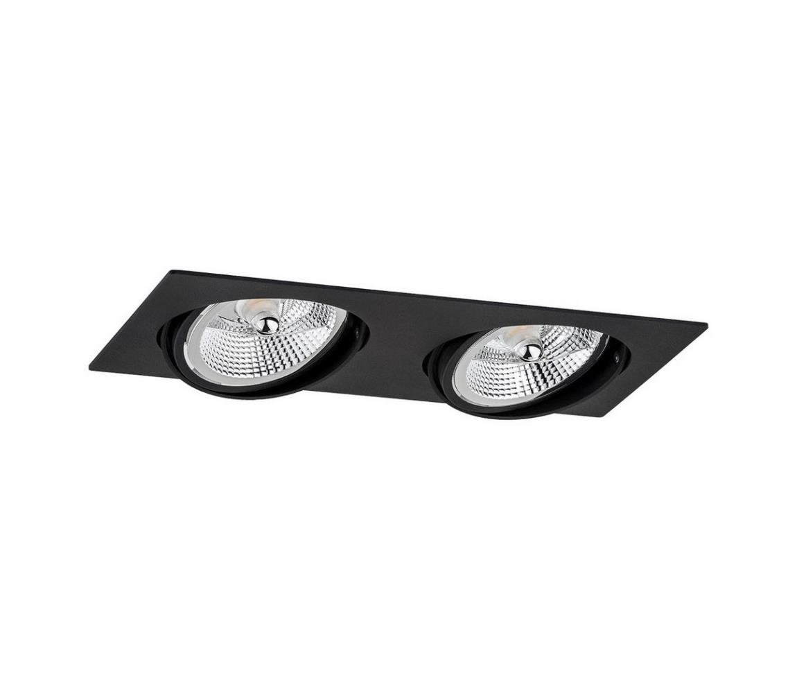 Argon Argon 1047 - Podhledové svítidlo OLIMP 2xGU10-AR111/12W/230V černá AR1047