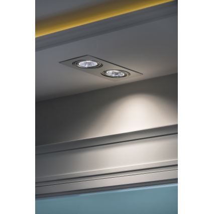 Argon 1047 - Podhledové svítidlo OLIMP 2xGU10-AR111/12W/230V černá