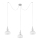 Argon 1354 - LED Lustr na lanku TULUZA 3xLED/5W/230V