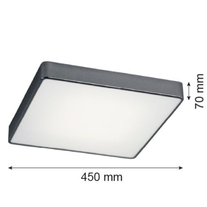 Argon 1575 - Stropní svítidlo ONTARIO 4xE27/15W/230V
