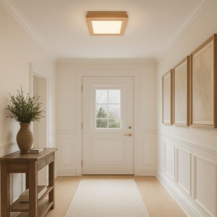 Argon 1871 - Stropní svítidlo TABOR 4xE27/15W/230V 52x52 cm béžová