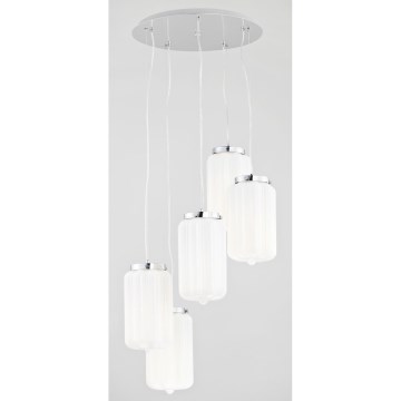 Argon 2058 - Závěsné svítidlo BALI 5xE27/60W/230V