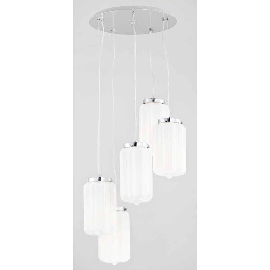 Argon 2058 - Závěsné svítidlo BALI 5xE27/60W/230V